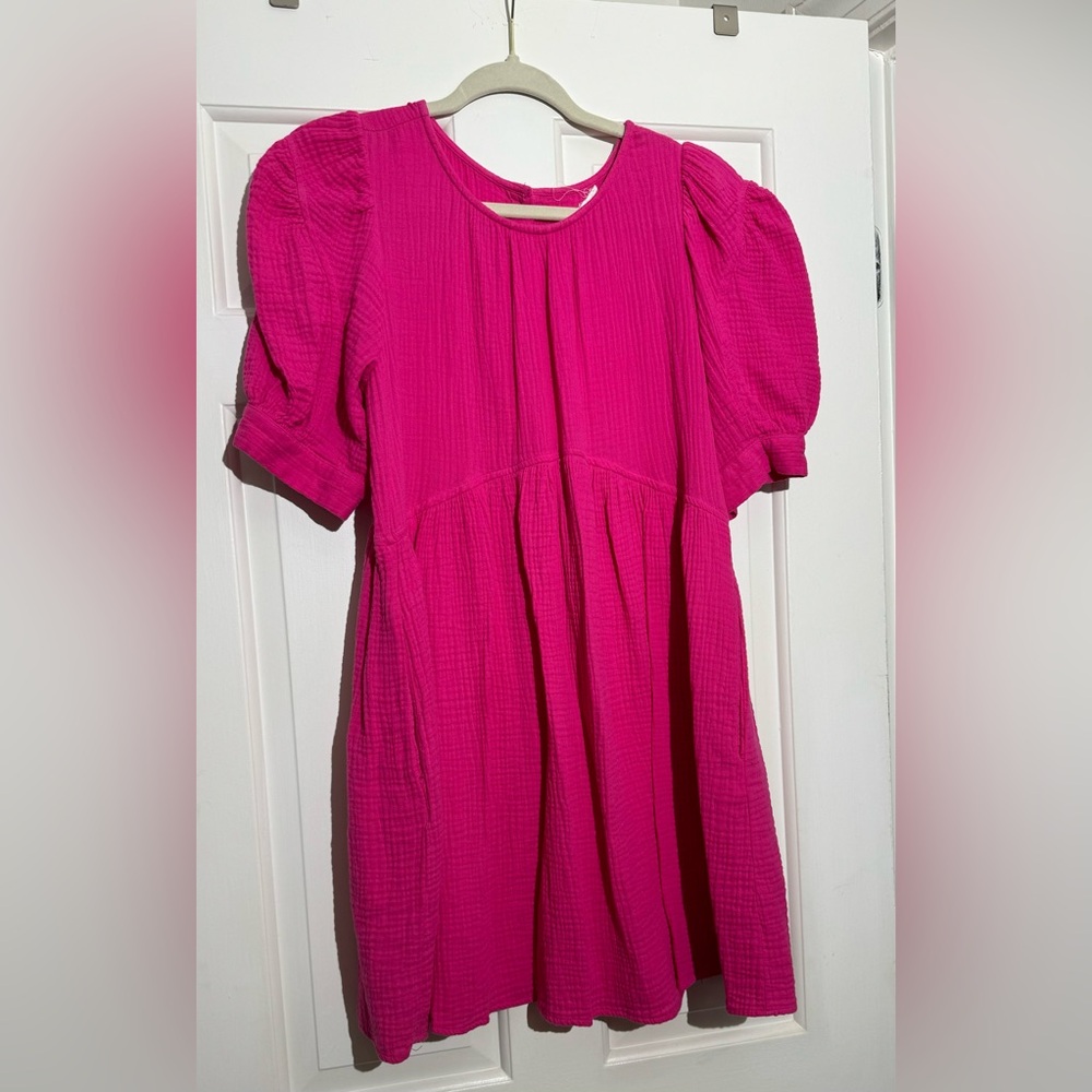 Hot Pink Mini Dress
